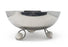 Classic Touch Stainless Salad Bowl with Ball Legs