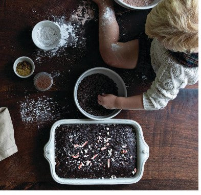 Juliska Berry & Thread Whitewash Rectangular Baker