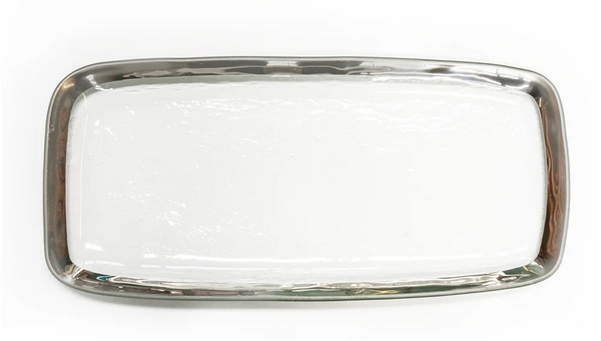 Annieglass Roman Antique Rectangular Tray — Kitchen Clique