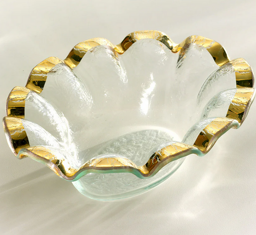 annieglass Ruffle Dip Bowl