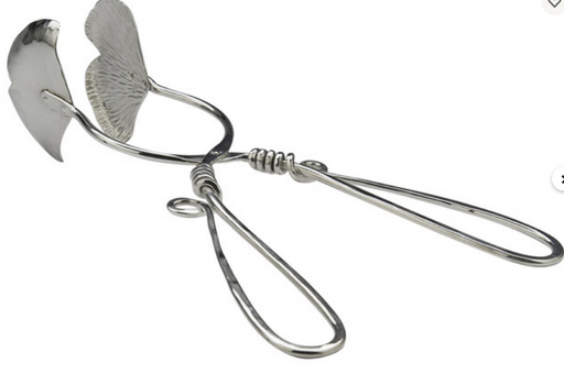 Michael Aram Ginkgo Scissor Tongs SPECIAL