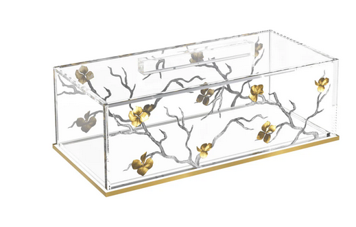 Feldart Golden Branch Cake Log Holder