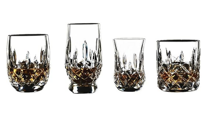 Waterford Connoisseur Lismore Tumbler, Set of 4, Mixed