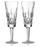 Waterford Lismore Flute, Set of 2, 7.5oz, Clear