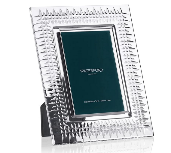 Waterford Lismore Diamond Picture Frame 4x6