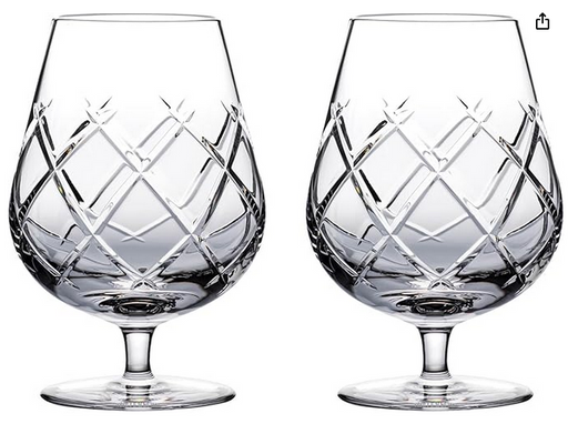 Waterford Connoisseur Olann Set of 2 Brandy Balloon, 17 oz, Clear