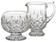 Waterford Lismore Footed Creamer & Sugar Set, 4.25", Clear