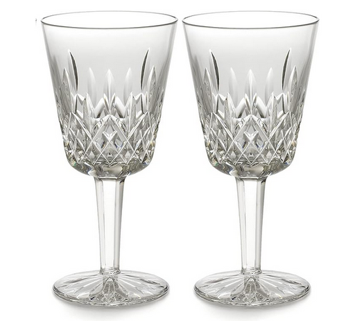 Waterford Lismore Goblet Pair