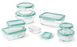 OXO Good Grips 16 Piece Smart Seal Leakproof Glass Food Storage Container Set DISCONTINUED
