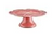 Bordallo Pinheiro Cabbage Pink Cake Stand 12"