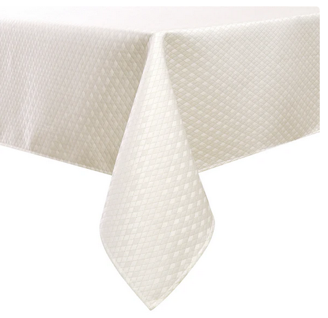Majestic Giftware Jacquard Diamond Tablecloth