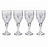 Mikasa Revel Goblets Set Of 8