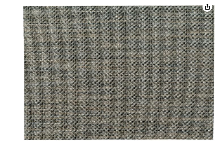 Pacific Merchants 17 by 12-Inch Placemat, Aluminum SM
