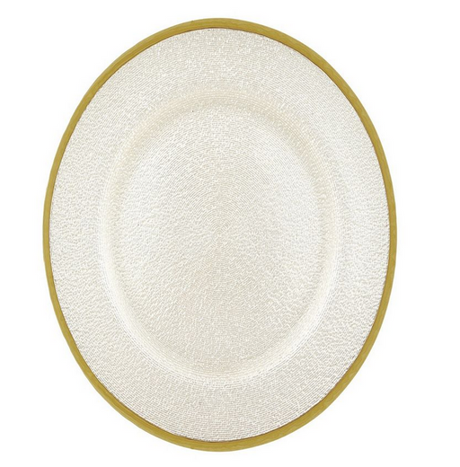Badash 13' Gold rim charger