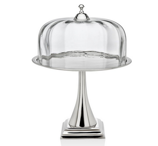 Godinger cake on Stand w/ cover