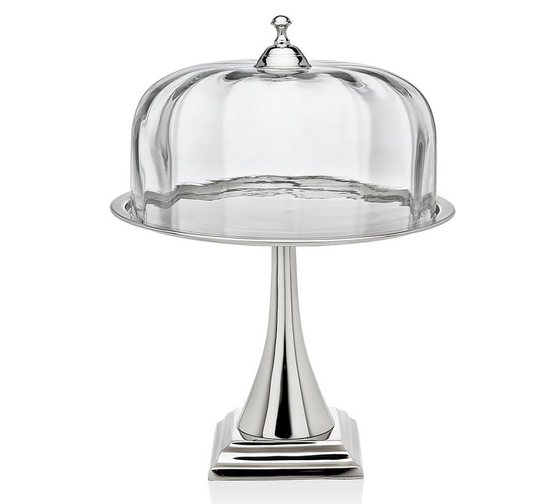 Godinger cake on Stand w/ cover