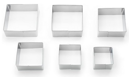 Fox Run, 1 x 2.75 x 2.75 inches, Cookie Cutter Set