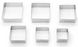 Fox Run, 1 x 2.75 x 2.75 inches, Cookie Cutter Set