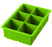 Tovolo Spring  Silicone King Cube Ice Tray,