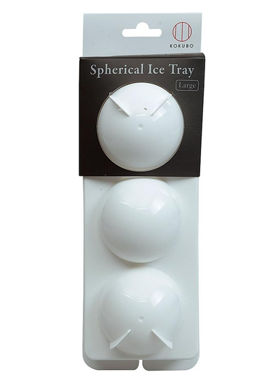 Kokubo Large Spherical Ice Tray - 1.5" Diameter - Makes 3 Ice Balls