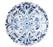 Juliska Iberian  Dessert/Salad Plate - Indigo