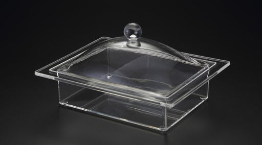 Huang Acrylic RECTANGLE TRAY W/ COVER