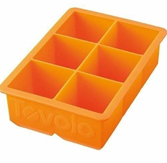 Tovolo King Cube Tray Orange