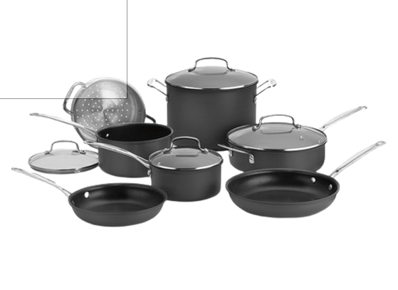 Cuisinart Chef's Classic Non-Stick Hard-Anodized Cookware Set