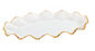 Joseph Sedgh Glassware Ruffle Platter