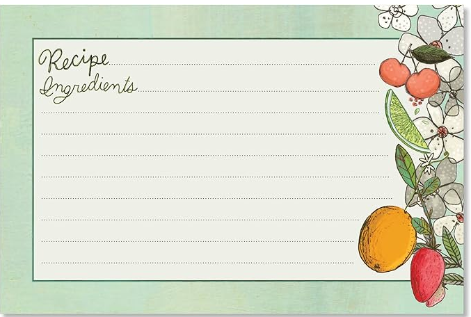CR Gibson 4x6 Recipe Cards