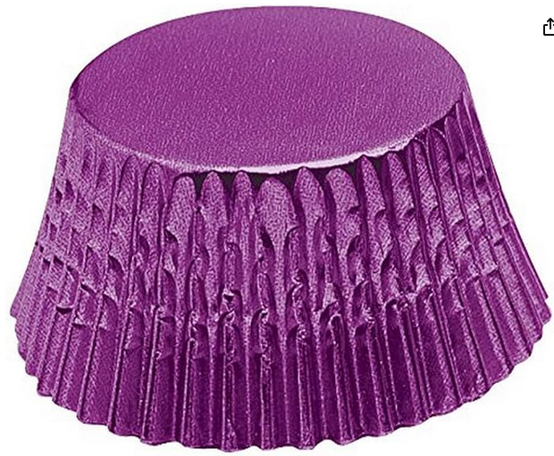 Fox Run Foil Muffin and Cupcake Liners, Set of 32 Standard Size Wrappers