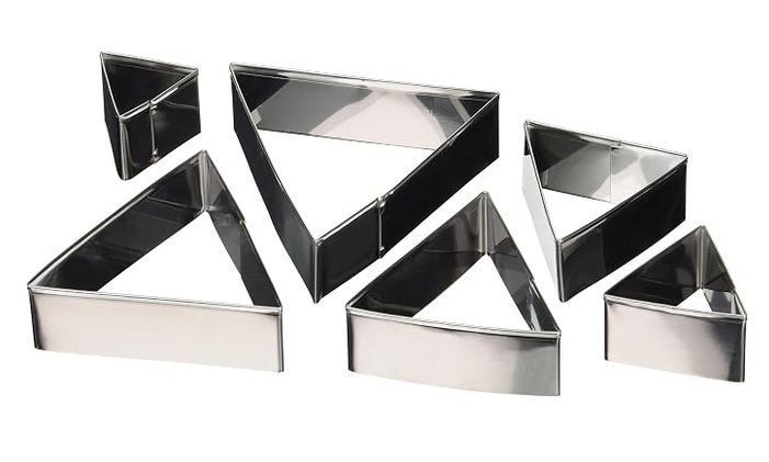 Fox Run, 1 x 2.75 x 2.75 inches, Cookie Cutter Set