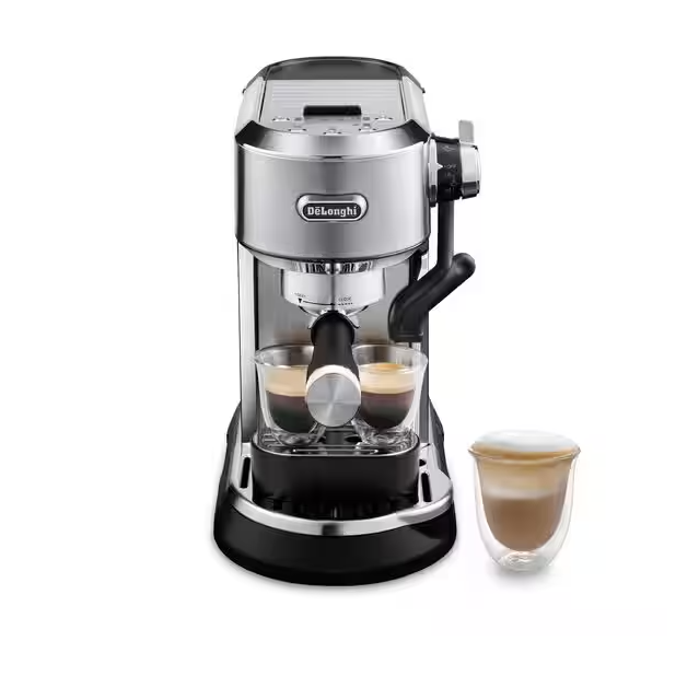 DeLonghi Dedica Maestro Plus Espresso Machine with Automatic Steam Wand EC950M