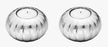 Georg Jensen Bernadotte Tealight Candleholders, Set of 2