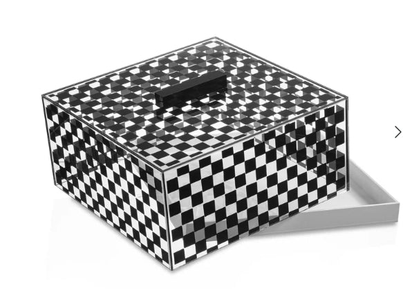 Waterdale Collection Square Cake Dome, Onyx Collection