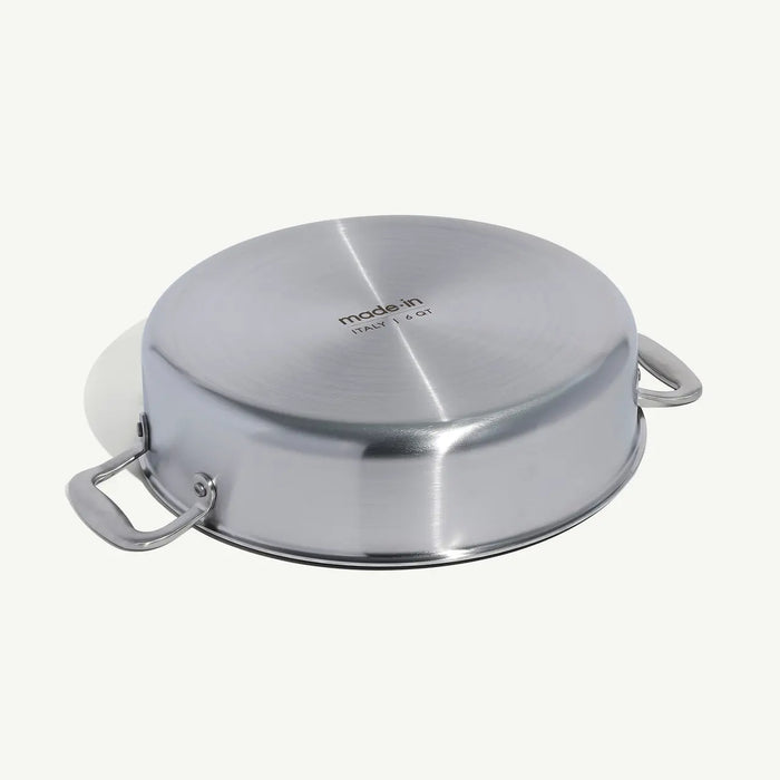 Made In Cookware Stainless Clad Rondeau with Lid