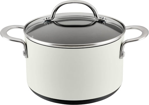 Anolon Achieve Hard Anodized Nonstick Saucepot with Lid, 4 Quart