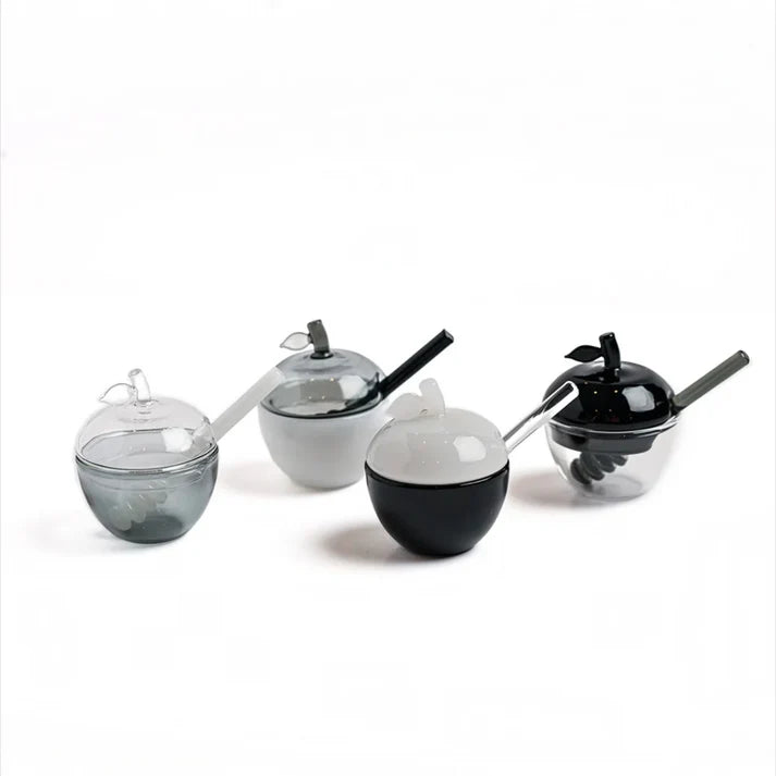 Allison Pearl Design Mini Honey Dishes, Set/4