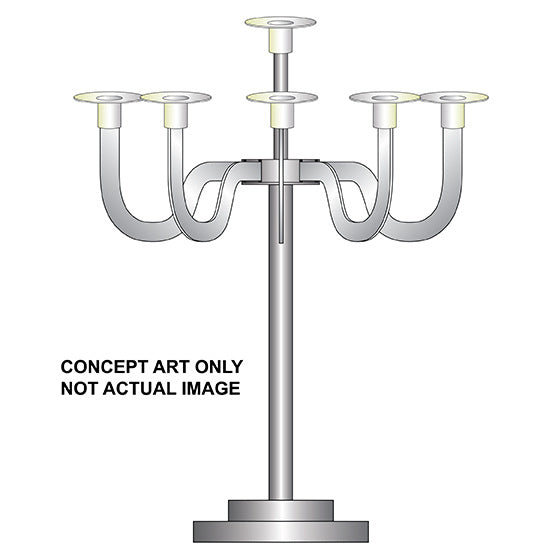 Godinger Leah Removeable Arm Candelabra