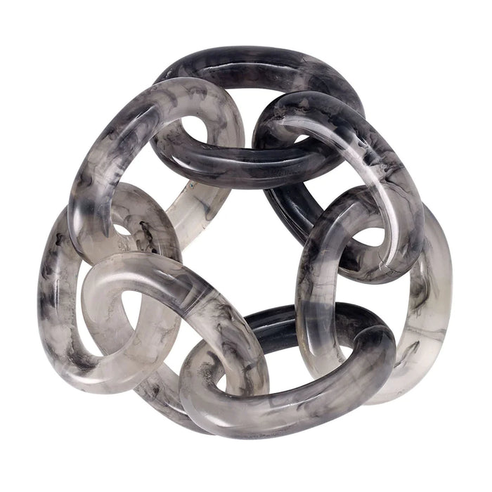 Bodrum Chain Link Napkin Rings, Set/4