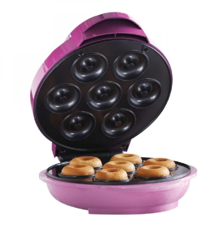 TS-250 Non-Stick Mini Donut Maker Machine, Pink
