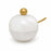 BT Shalom Resin Snow Drift Honey Dish