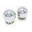 BT Shalom Luxe Linked Stainless Steel Salt & Pepper Shakers