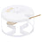 BT Shalom Leatherette Lucite Honey Dish