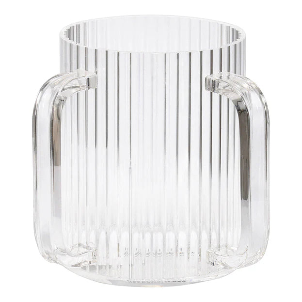 BT Shalom Lucite Corrugated Wash Cup