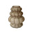 BT Shalom Frosted Bubble Shaped Glass Vase