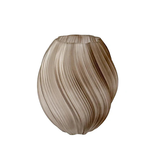 BT Shalom Twisted Swirl Glass Vase