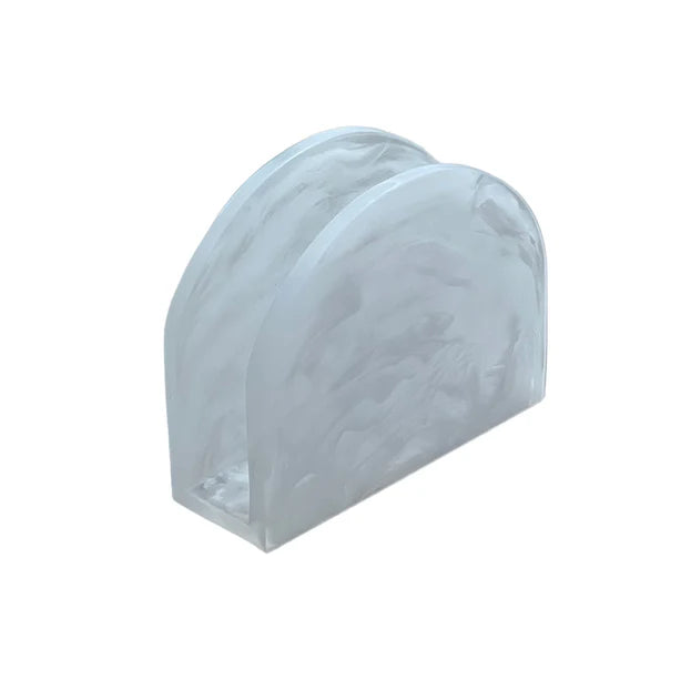 BT Shalom Resin White Napkin Holder