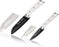 Cangshan S+ Series 2-Piece Titanium Coated Santoku and Paring Knife, with Sheaths