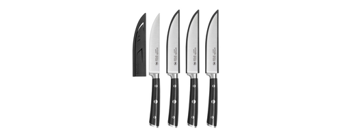 Cangshan ARTASTE Steak Knife Set with Sheaths, 4 pc set